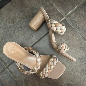 A New Day Braided heels
